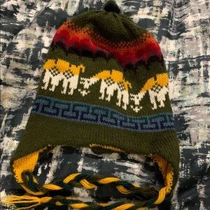 reversible Peruvian hat